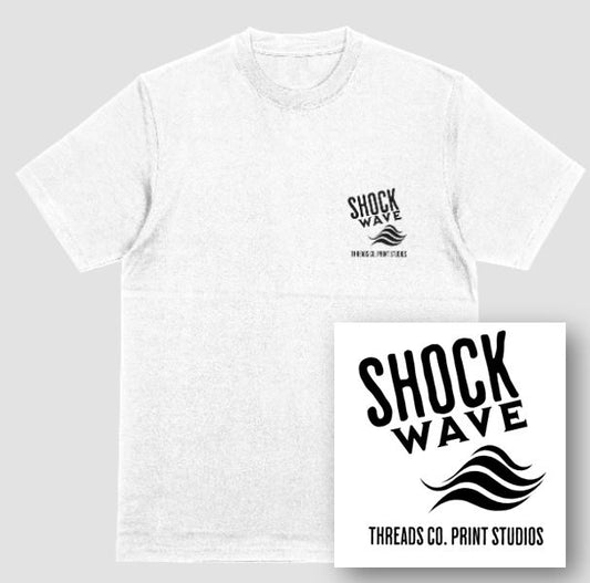 Shockwave Wavy Relaxed Tee